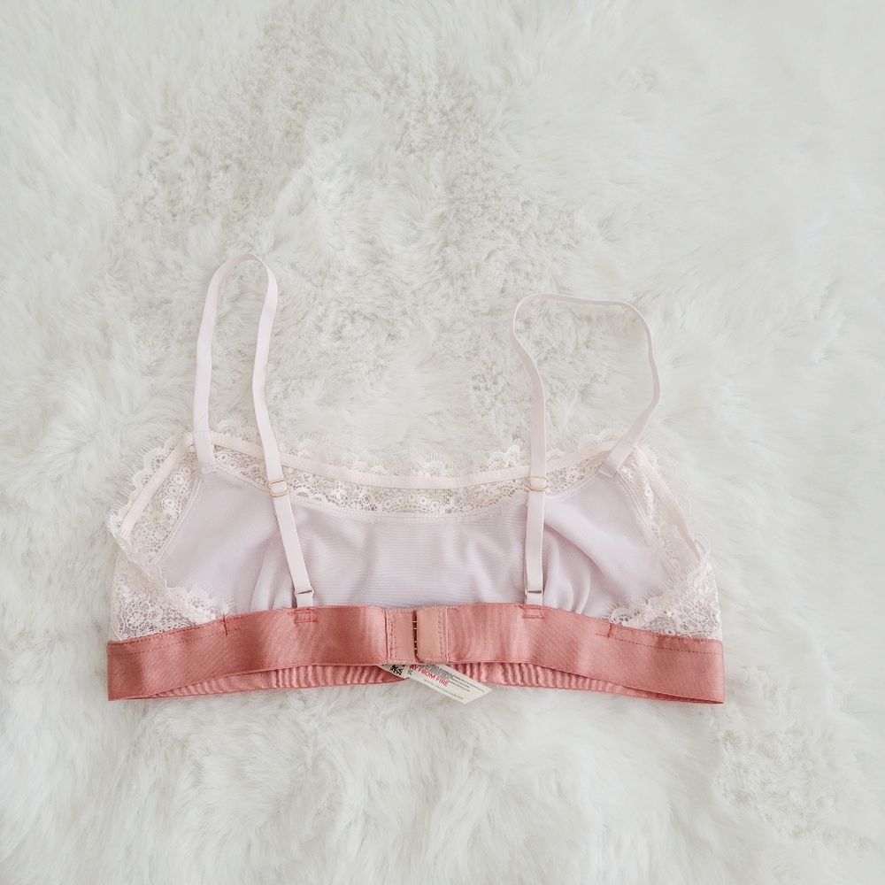 🌷FREE PEOPLE IN TIME SCOOP BRALETTE SIZE S - Picture 7 of 8